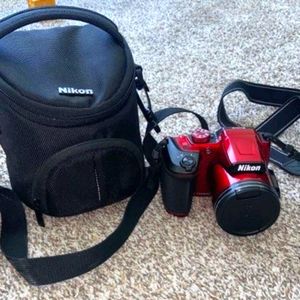 Nikon COOLPIX B500 Digital Camera (Red)